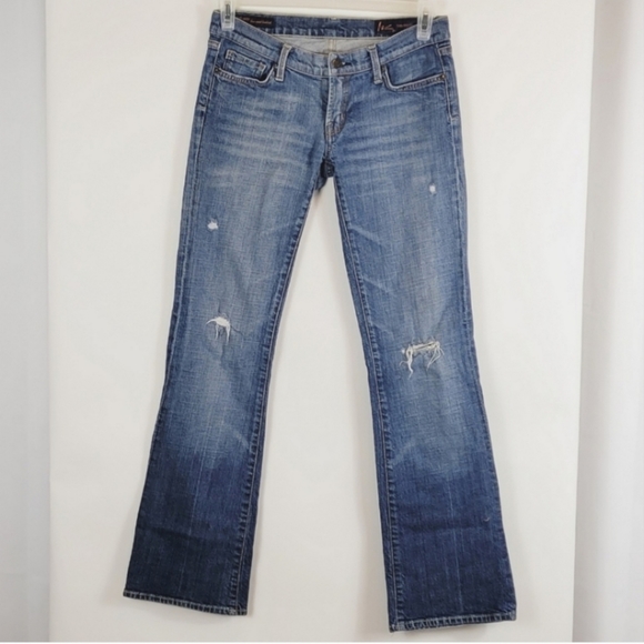 CITIZENS OF HUMANITY Low Waist Bootcut Jeans Size 28 Bloomingdales Kelly 085 - Picture 2 of 8